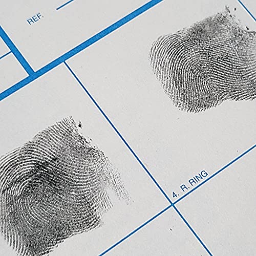 Crime Scene ATF FD-258 Fingerprint Cards - Pack of 50 - Image 3