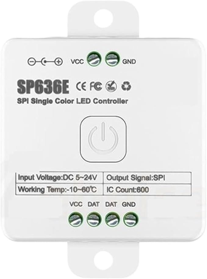 SP630E 5 Channel PWM SPI LED Controller DC 5 24V 12A SP631E DW - Image 1