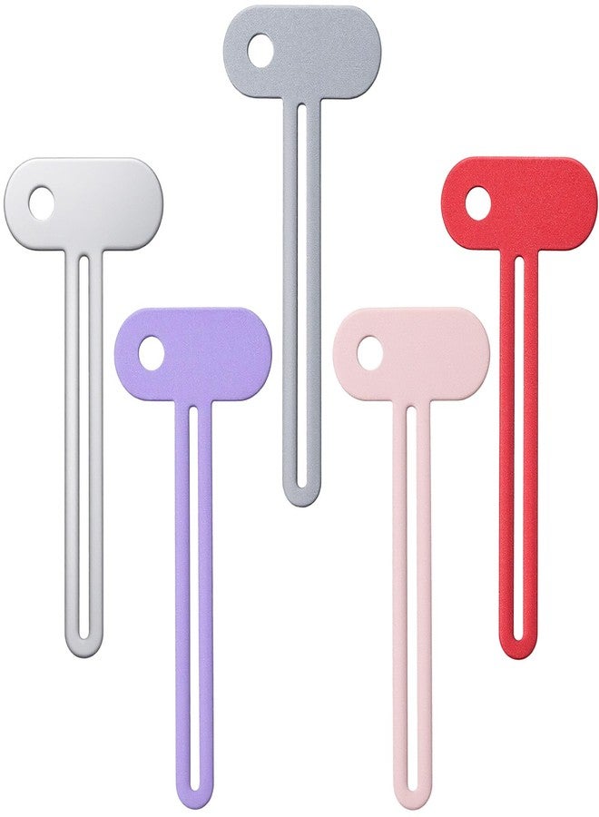 Ymapinc 5Pcs Metal Toothpaste Squeezer Tool, Tube Roller Squeezer for All Tubes, Toothpaste, Hand Cream, Cosmetics, Bathroom, Portable for Traveling - Image 1