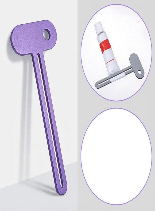 Ymapinc 5Pcs Metal Toothpaste Squeezer Tool, Tube Roller Squeezer for All Tubes, Toothpaste, Hand Cream, Cosmetics, Bathroom, Portable for Traveling - Image 3