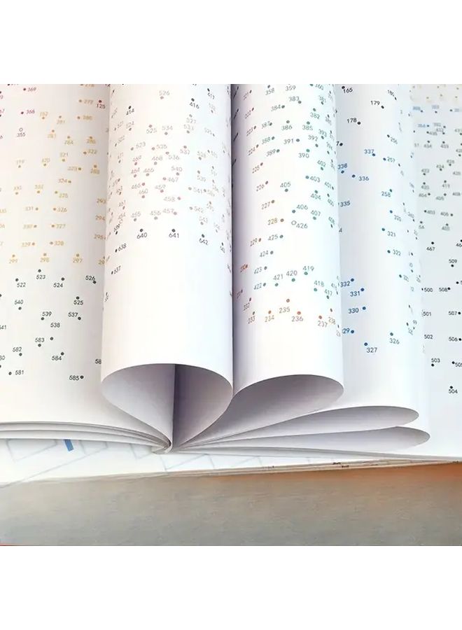 كتاب رسم الاتصال بالأرقام المستوى 1 44 نمطًا معقدًا 2 ورقة إجابة تدريب العقل تركيز هدية - Image 4