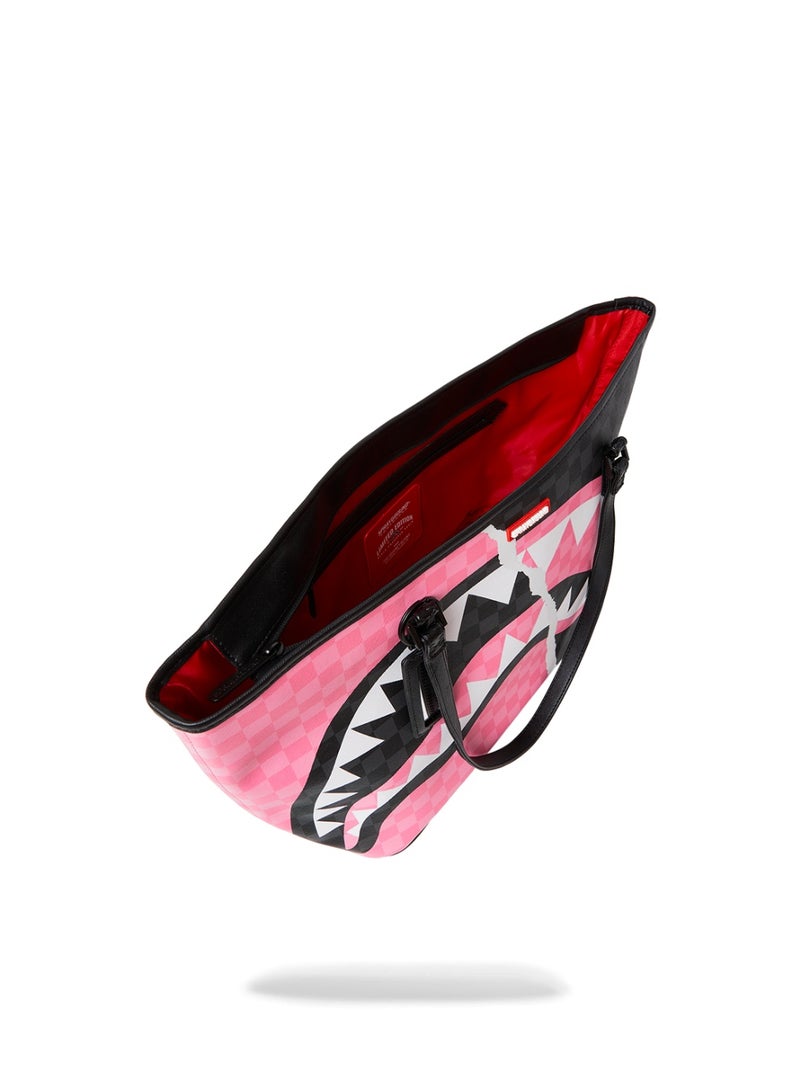 SPRAYGROUND SG PINK AND BLACK TEAR SIP TOTE - Image 5