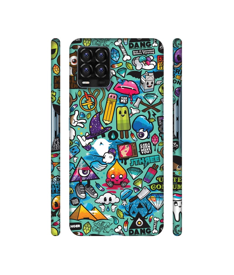 Casotec Back Cover for Mobile (Plastic_Multicolor) - Image 2