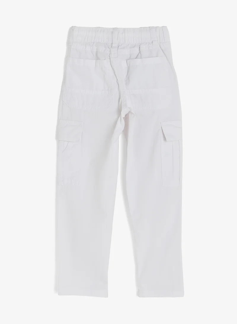 ريبلز مع نمشي Boys Woven Cargo Pants