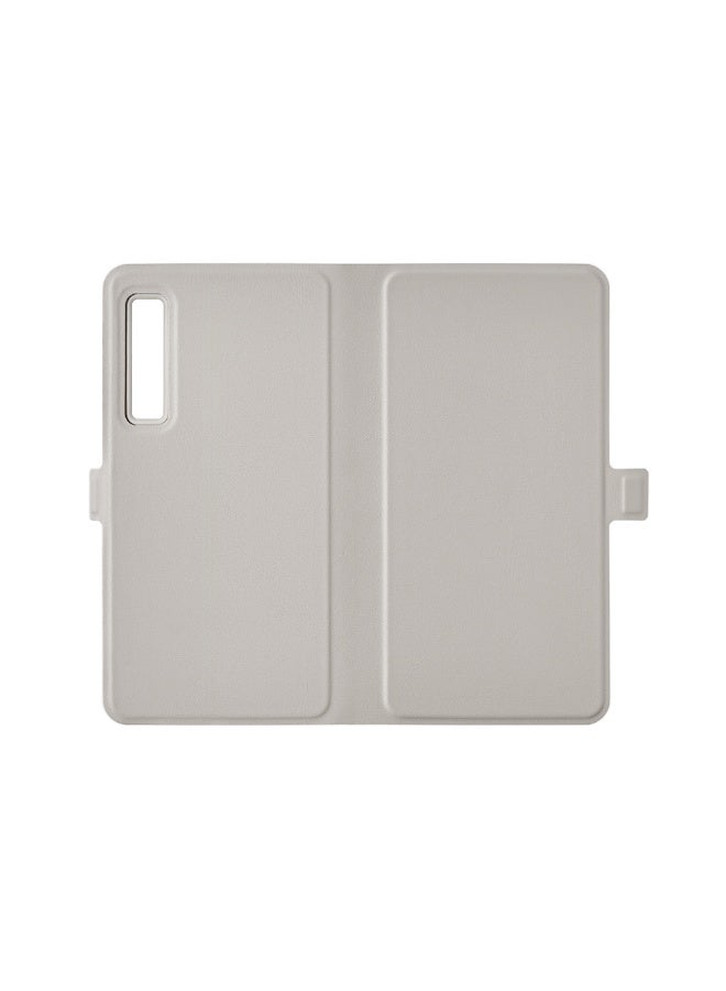 BOOX Palma Flip-Fold Case White Premium Protective Cover with Auto Sleep/Wake Function Foldable Stand Design Durable PU Leather Texture Elegant White Finish - Image 2
