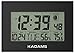 KADAMS KADAMS Digital Wall Clock with Alarm, Seconds Counter, Snooze, Calendar Date Day, Indoor Temperature, Humidity, Moon  - Image 2