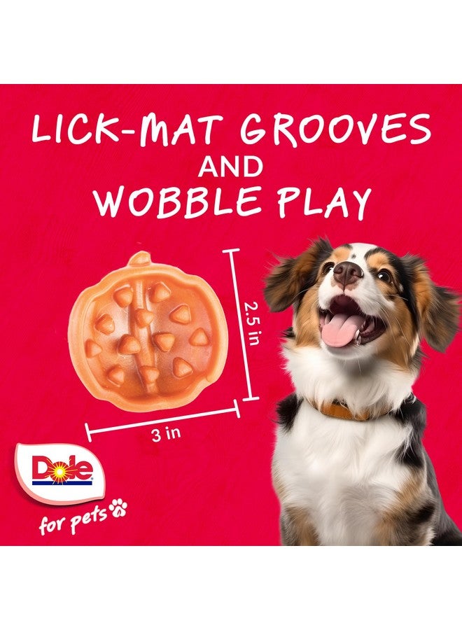 Dole Dole for Pets Freshly Fetched Lasting Chew, Pumpkin Flavor Dog Treats, 8oz, 5ct | Flavored with Real Veggies, No Wheat, Corn, Soy, Artificial Flavors, Colors, Preservatives, or Animal Products - Image 3