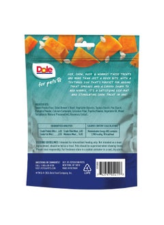 Dole Dole for Pets Freshly Fetched Lasting Chew, Pumpkin Flavor Dog Treats, 8oz, 5ct | Flavored with Real Veggies, No Wheat, Corn, Soy, Artificial Flavors, Colors, Preservatives, or Animal Products  - Image 5