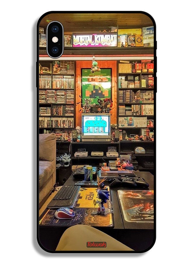 Tolwak Apple iPhone XS Max Protective Case Gamer Zone - Image 2