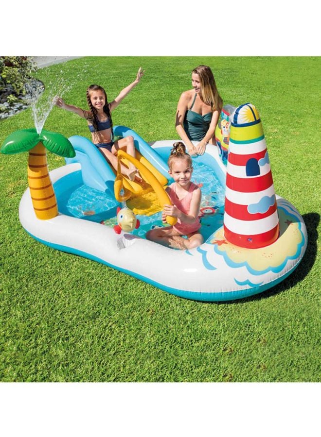 INTEX Fishing Fun Play Centre Pool With Air Pump - Image 3