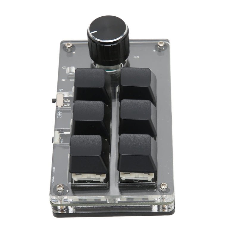Programmable Mechanical Keyboard 6 Keys DIY Kit Acrylic Material For OSU Game - Image 2