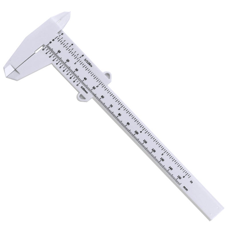 0-150Mm Double Scale Plastic Vernier Caliper Wen Play Measurement Student Caliper Measurement Tools - Image 4