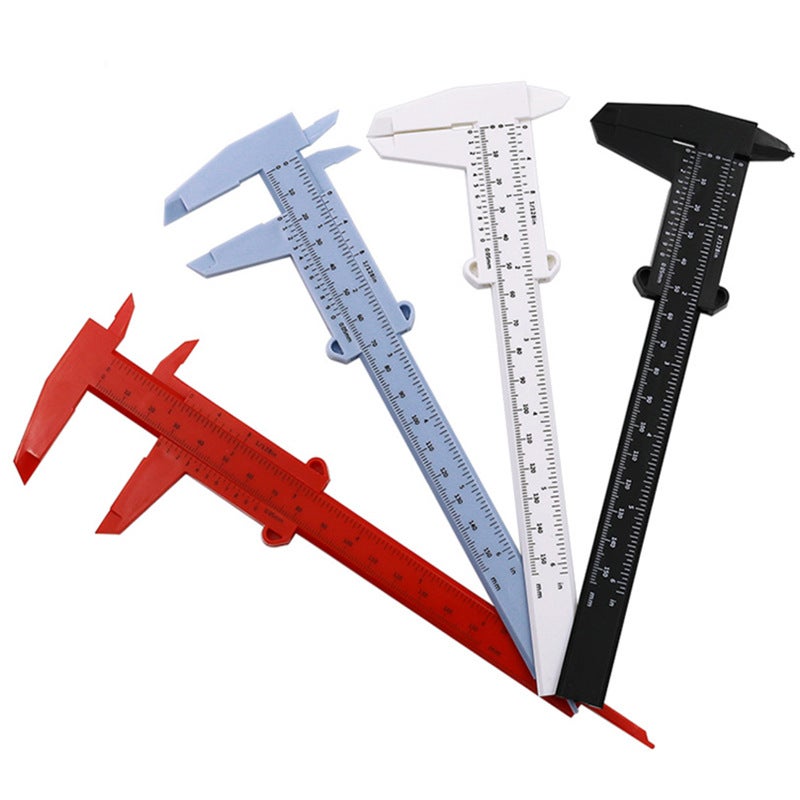0-150Mm Double Scale Plastic Vernier Caliper Wen Play Measurement Student Caliper Measurement Tools - Image 2