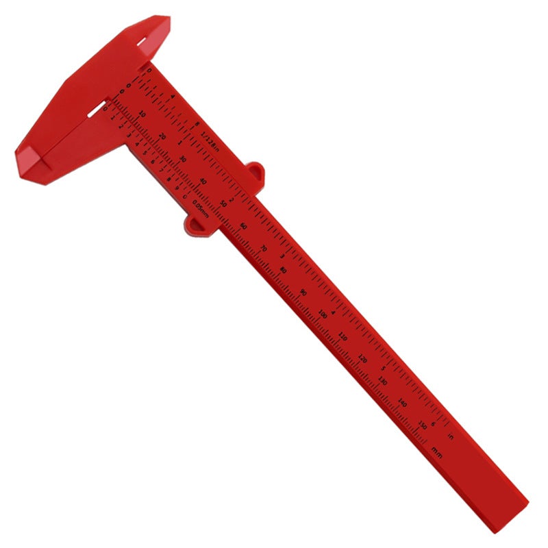 0-150Mm Double Scale Plastic Vernier Caliper Wen Play Measurement Student Caliper Measurement Tools - Image 1
