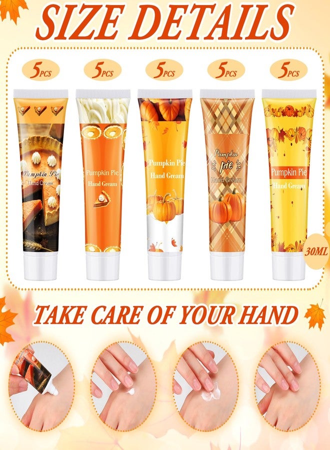 Loopeer 25 Pack Fall Hand Lotion Bulk Gifts for Women, Fall Pumpkin Pie Flavor Hand Cream Lotions Favors Bulk 30ml Mini Travel Size Autumn Thanksgiving Party Gifts for Stuffers Goodie Bag Favors - Image 2
