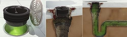 G Green Drain مصيدة مياه بدون ماء من جي جرين درين، 2 بوصة تدفق عالي - Image 3