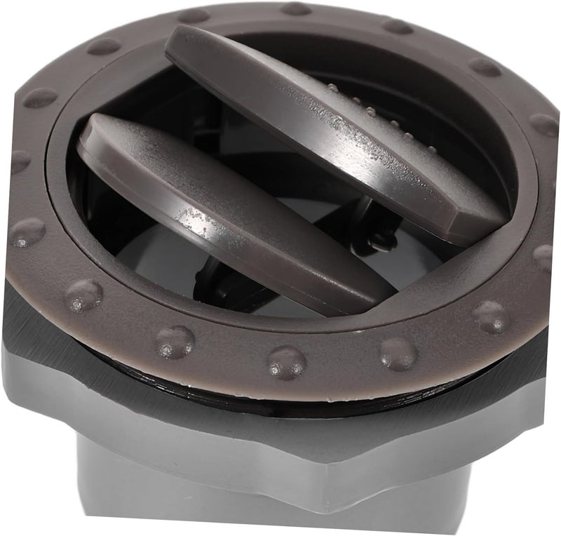 Gatuida Round Rv Air Conditioning Vent Deflector Durable Car Vent Outlet for Improved Comfort Travel Trailers User-friendly Installation for Enhanced Interior Airflow and Usability - Image 3