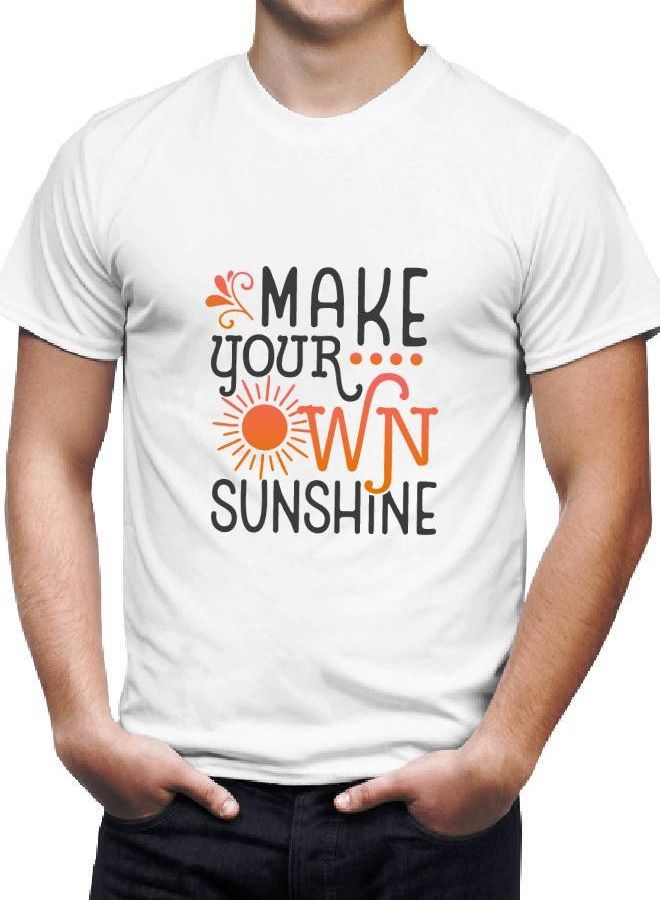 قميص رجالي ناعم مطبوع عليه أشعة الشمس - Image 2