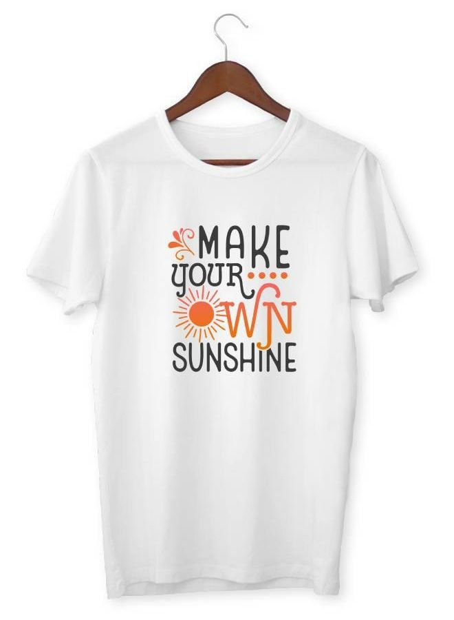 قميص رجالي ناعم مطبوع عليه أشعة الشمس - Image 1