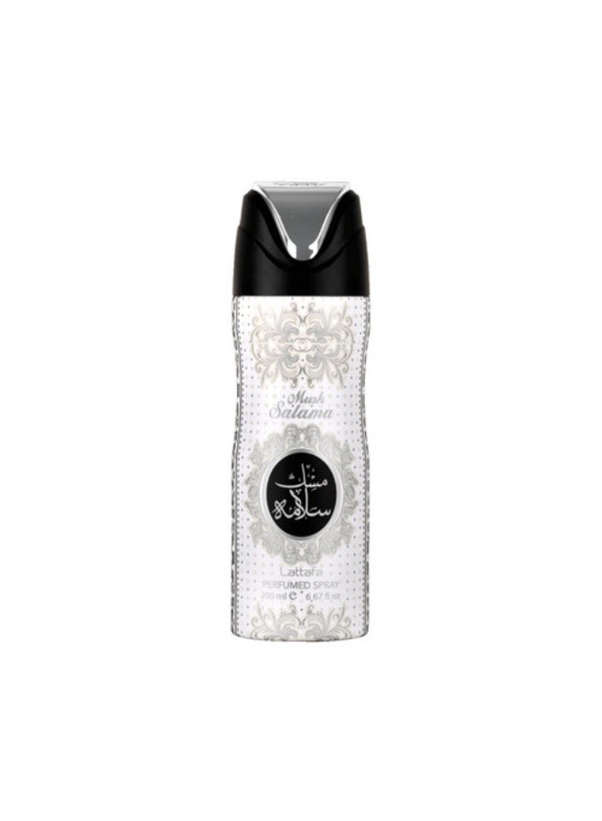 Lattafa Latifa Musk Salamah Body Spray – 200 ml - Image 1