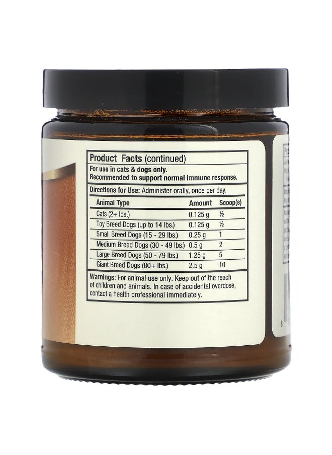 Dr. Mercola Dr. Mercola, Organic Curcumin Extract, For Cats & Dogs, 2.64 oz (75 g)  - Image 3