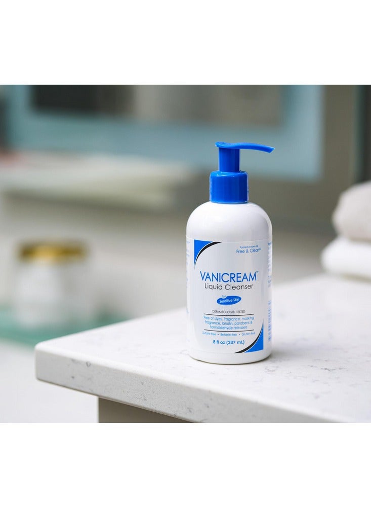 Vanicream Vanicream free & clear liquid cleanser 8 oz / 237 ml  - Image 2