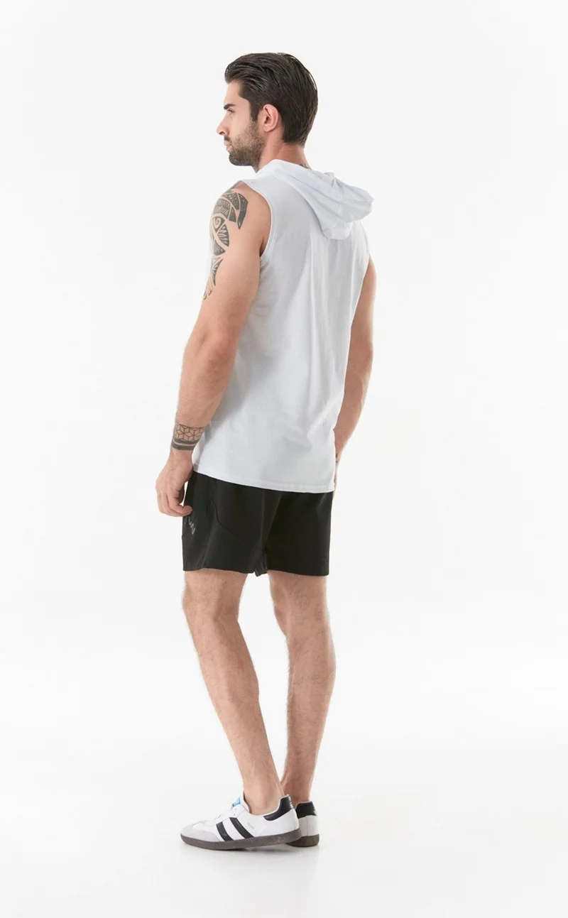 فولامودا Embroidered Waist Elastic Pocket Shorts
