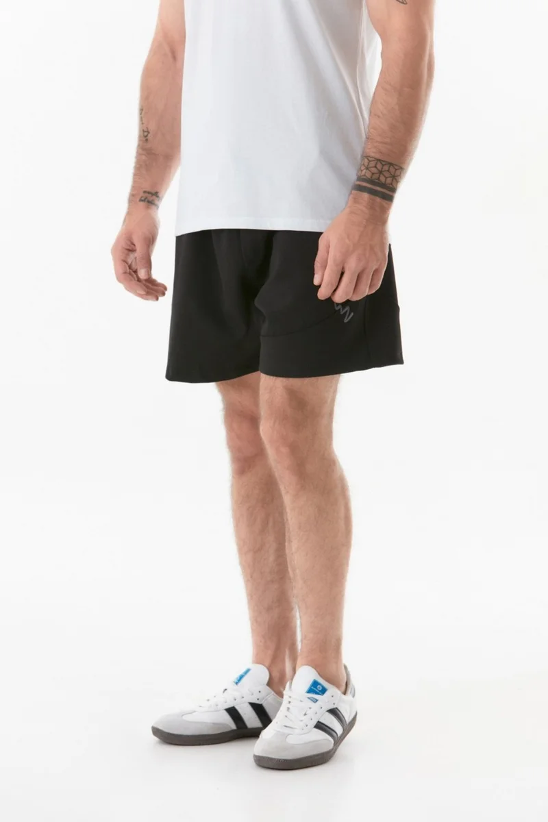 فولامودا Embroidered Waist Elastic Pocket Shorts