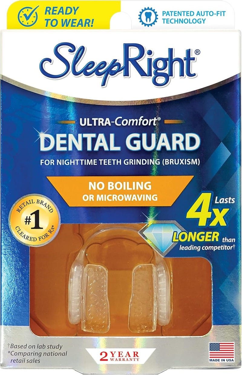 SleepRight Ultra-Comfort Dental Guard for Teeth Grinding - Image 1