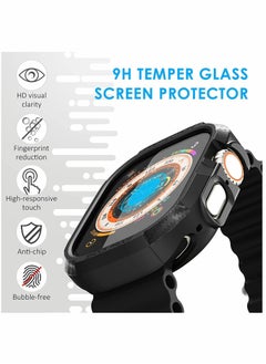 Y&D Screen Protector compatible with Apple Watch Ultra 49mm, and 3pack Overall Shockproof TPU Case  - Image 2