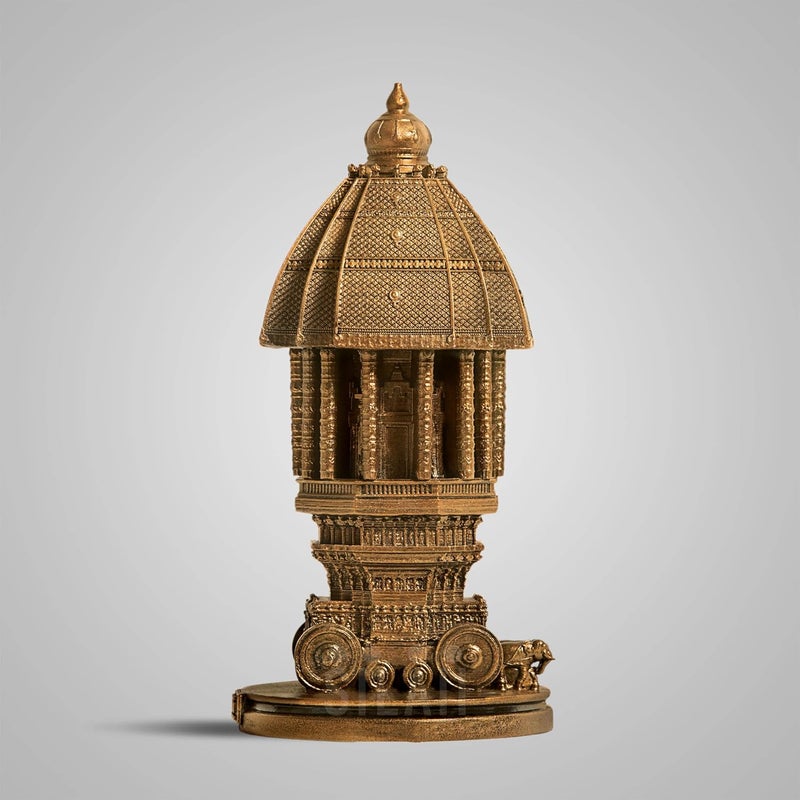 SILAII Valluvar Kottam Statue Tribute to Tamil Poet and Philosopher Valluvar Kottam Inspired Design Handcrafted Sculpture - Image 4