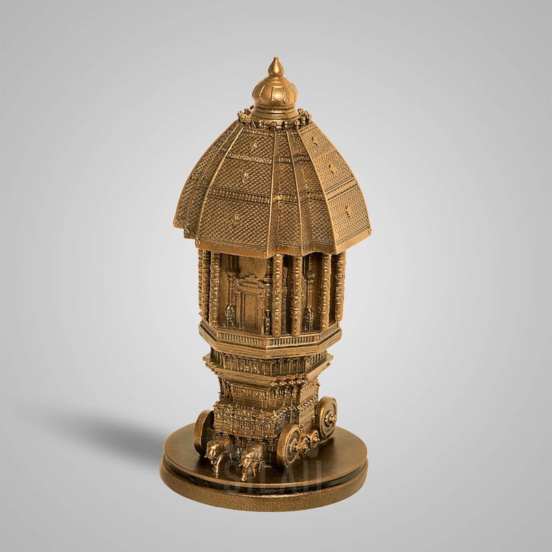 SILAII Valluvar Kottam Statue Tribute to Tamil Poet and Philosopher Valluvar Kottam Inspired Design Handcrafted Sculpture - Image 3
