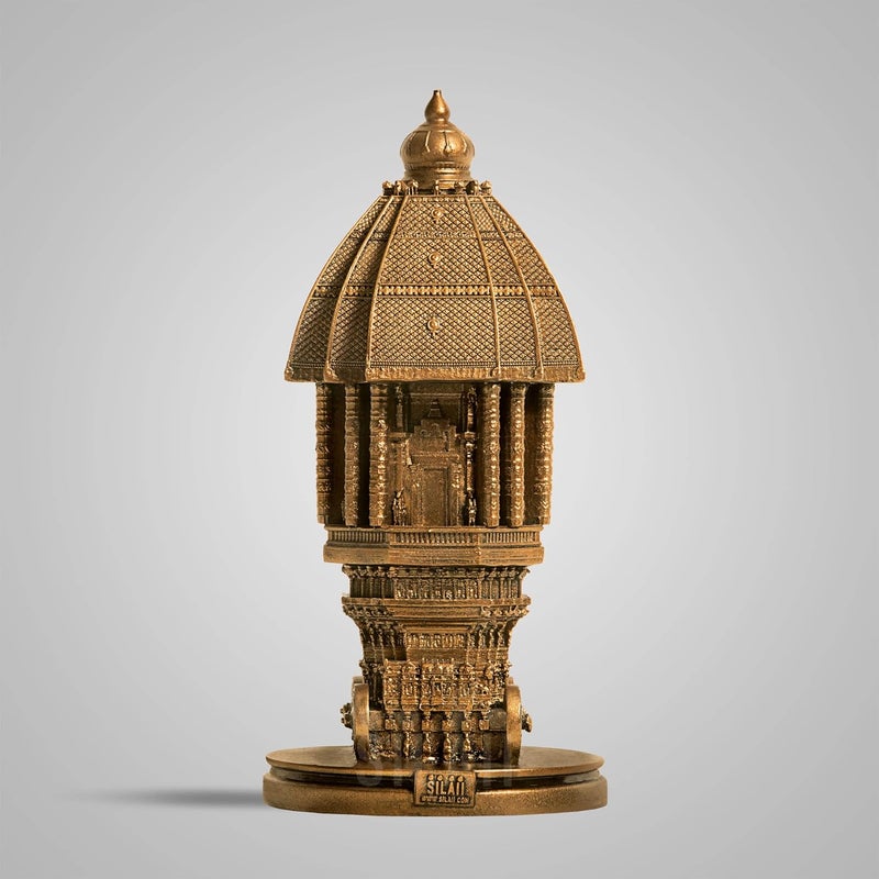 SILAII Valluvar Kottam Statue Tribute to Tamil Poet and Philosopher Valluvar Kottam Inspired Design Handcrafted Sculpture - Image 5