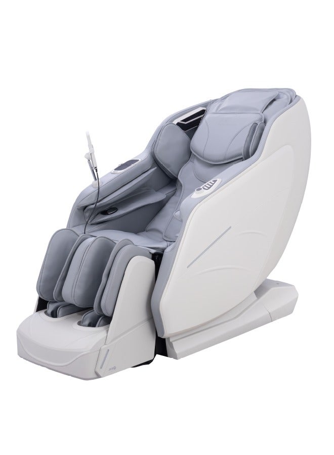 Zero Beyond Wellness Zero Healthcare Averest 4D Massage Chair with Smart Health Detection Technology, 360° Heat Therapy, AI Voice Control, Recliner, Extended Footrest & Avolex Ankle Stretch (Snowy Grey) - Image 1