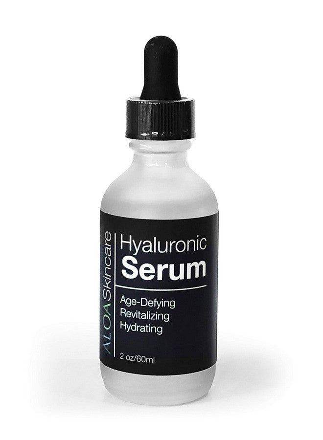 ALOA Skincare Hyaluronic Acid Serum For Face 2Oz Intense Hydration Skin Plumping Anti Aging Anti Wrinkle Daily Moisturizer For Fine Lines And Wrinkles - Image 1