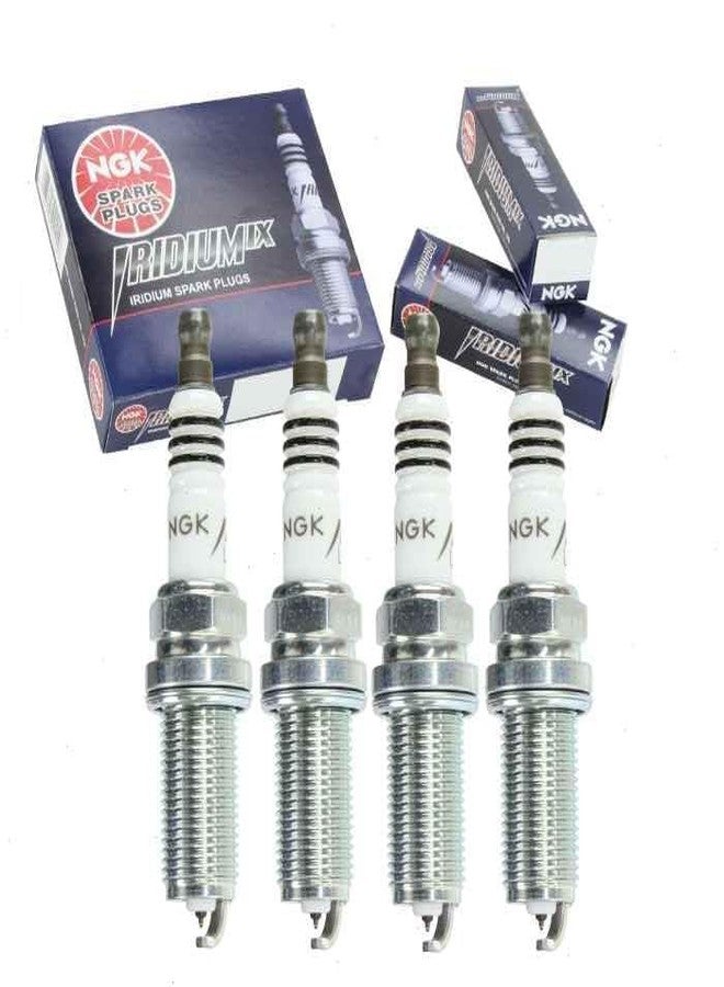 Sixity Auto 4 pc NGK Iridium IX Spark Plugs compatible with Toyota Camry 2.5L L4 2010-2017 - Image 2