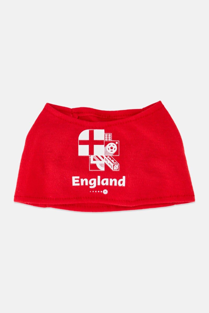 FIFA World Cup Oryx Plush Toy England Jersey Clothes, Red - Image 1