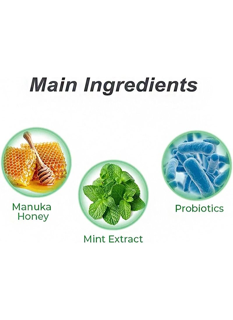 Probiotic mouth spray, fruit juice flavored advanced purifying mouth spray, remove bad breath, regulate oral health (Sakura Bingli and Dongding Oolong)