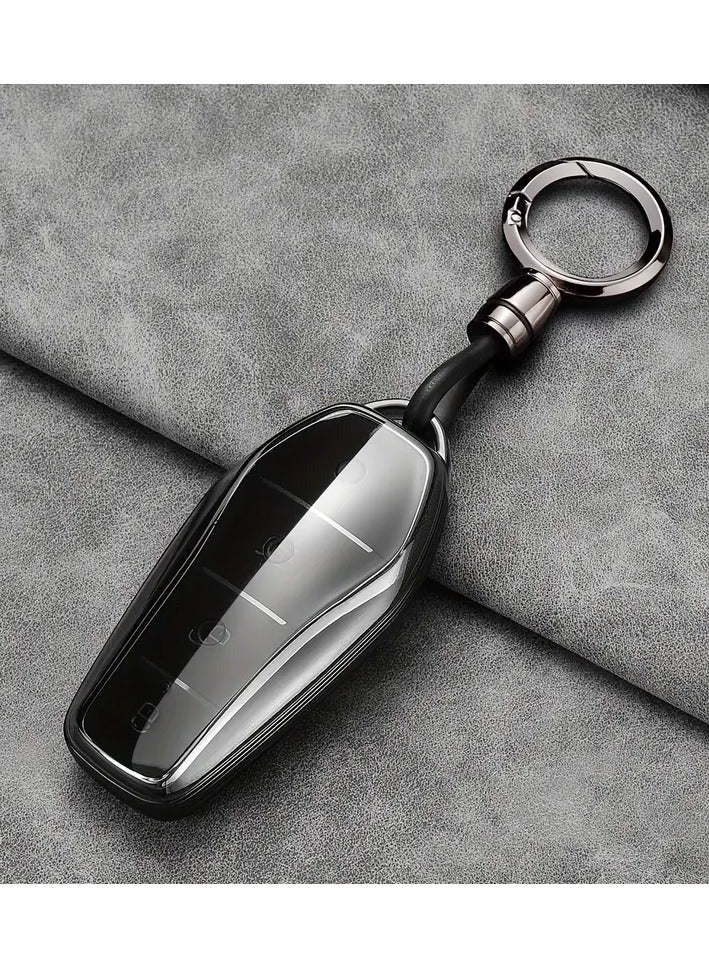 Generic TPU Car Key Fob Cover for BYD Models – Stylish & Durable Key Protection Case for Han, Dolphin, Song, Tang, Seagull, Frigate 07, Destroyer 05 & More  - Image 1