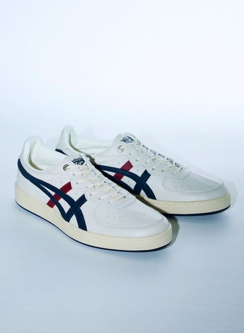 Onitsuka Tiger GSM Casual Colorblock Sneakers White/Blue/Red - Image 2