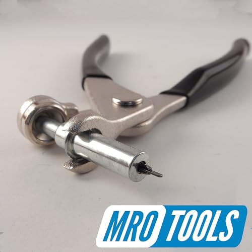 MRO Tools Cleco Fasteners 25 3/32 Standard Cleco Sheet Metal Fasteners + Cleco Pliers w/Carry Bag (K1S25-3/32) - Image 2