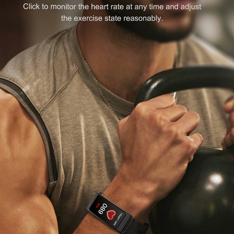 erorex K13 1.14 Inch Silicone Band Earphone Detachable Smart Watch Support Bluetooth Call(Black Silver) - Image 4