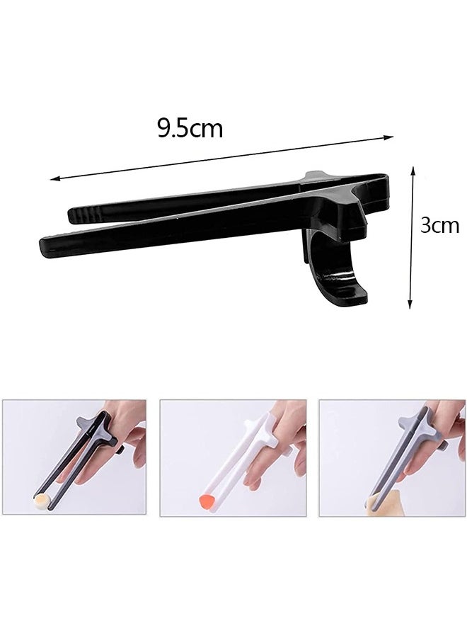 8 Piece Finger Chopsticks, Game Player Snack Chopstick Holder Lazy Auxiliary Chopsticks, Portable Snack Clamp Clips, No Dirty Hands Finger Tongs