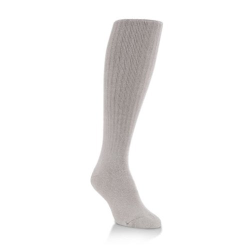 World's Softest Men's/Women's Classic Collection Over-the-Calf Socks, Pair Stone OSFM - Image 1