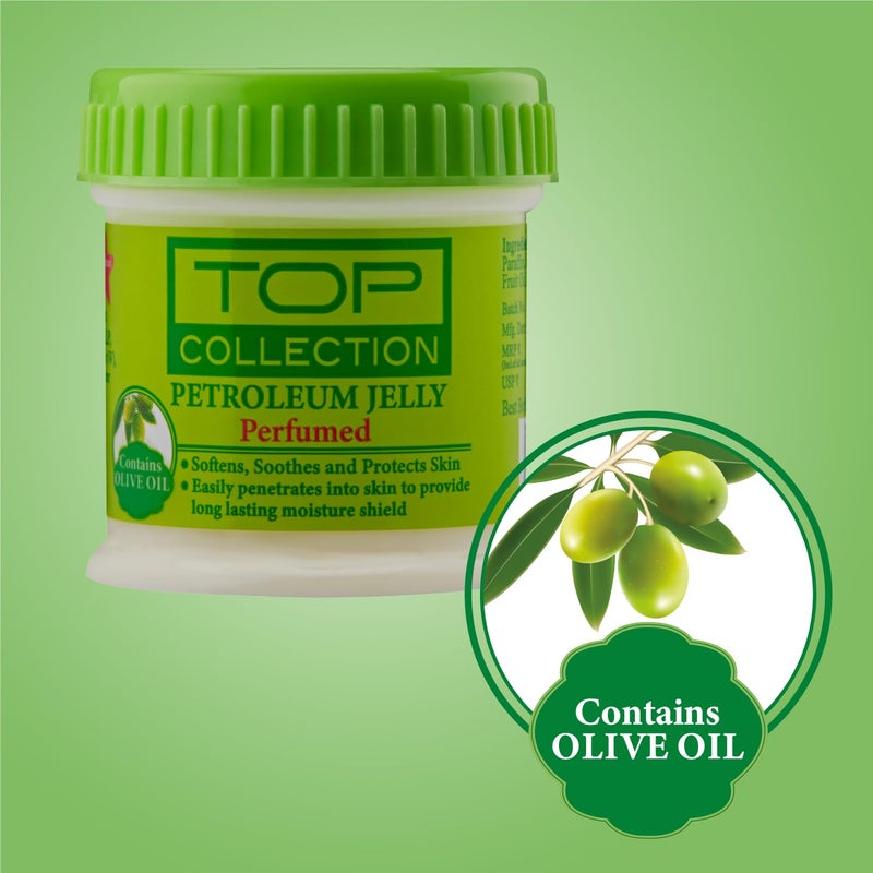Top Collection Petroleum Jelly 9gm each Pack of 24 Softens Soothens and Protects Skin Contains Olive Oil for All Skin Types - Image 3