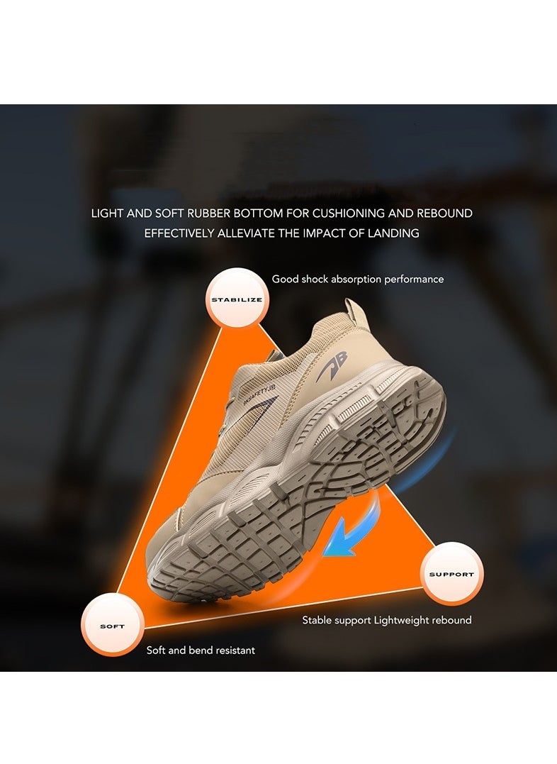 Mens Work Safety Shoes Indestructible Steel Toe Cap Sneakers (41 EUR)