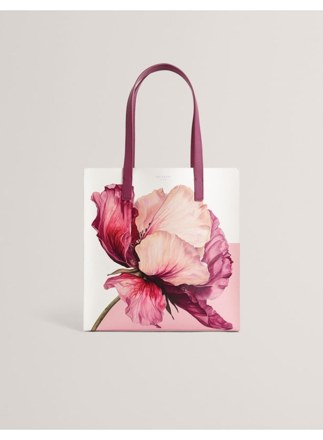 Ted Baker حقيبة أيقونية متوسطة مزخرفة بالزهور - Image 1