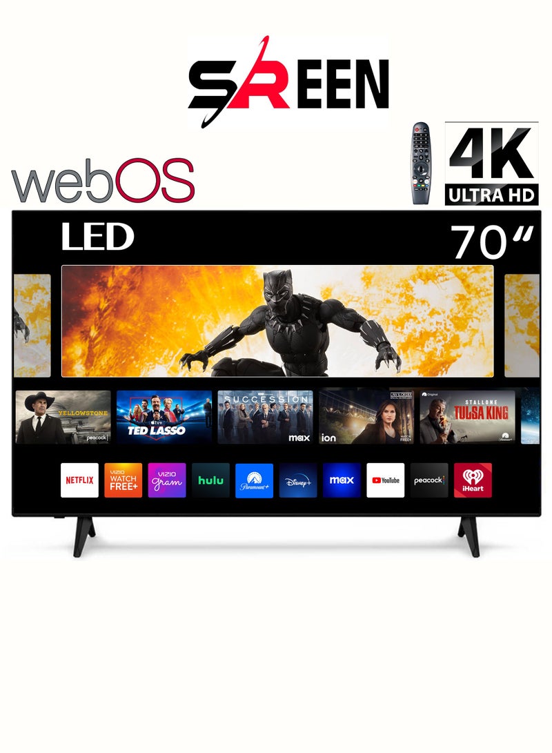 SREEN Smart Screen - 70 Inches - WebOS - 4K - SRET-70S4KW1 - Image 1