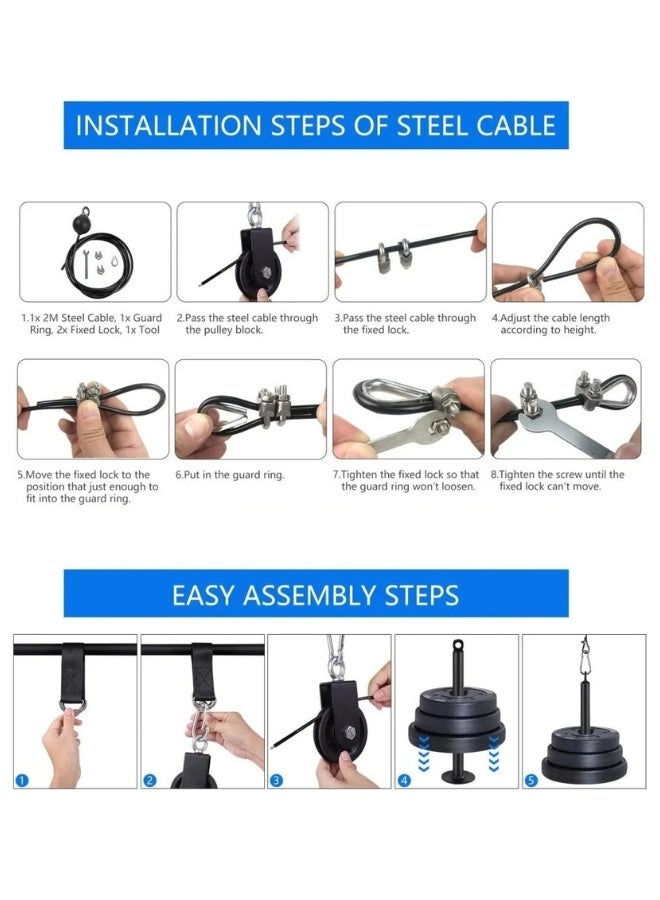 كانجرو جهاز البكرة متعدد الاستخدامات لتمارين القوة المنزلية - Image 4