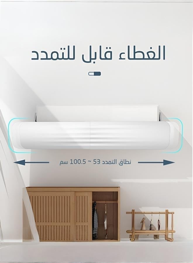 لوح توجيه مكيف الهواء قابل للتعديل لراحة معززة وتوفير الطاقة - Image 4